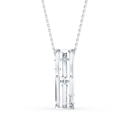 Savor Charm Diamond Pendant Platinum