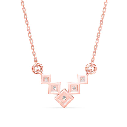 Diamond Delight Pendant Rose Gold