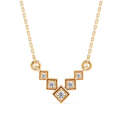 Diamond Delight Pendant Yellow Gold