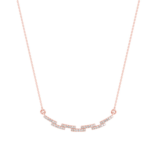 Radiant Starburst Pendant Rose Gold