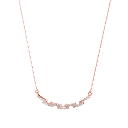 Radiant Starburst Pendant Rose Gold