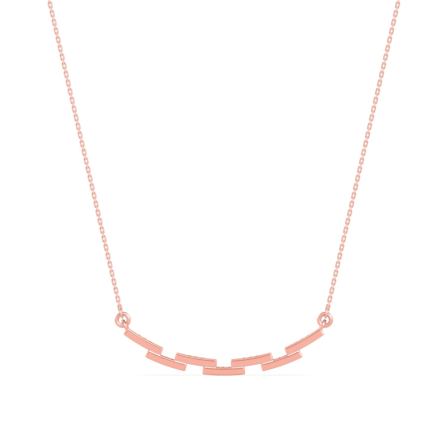 Radiant Starburst Pendant Rose Gold