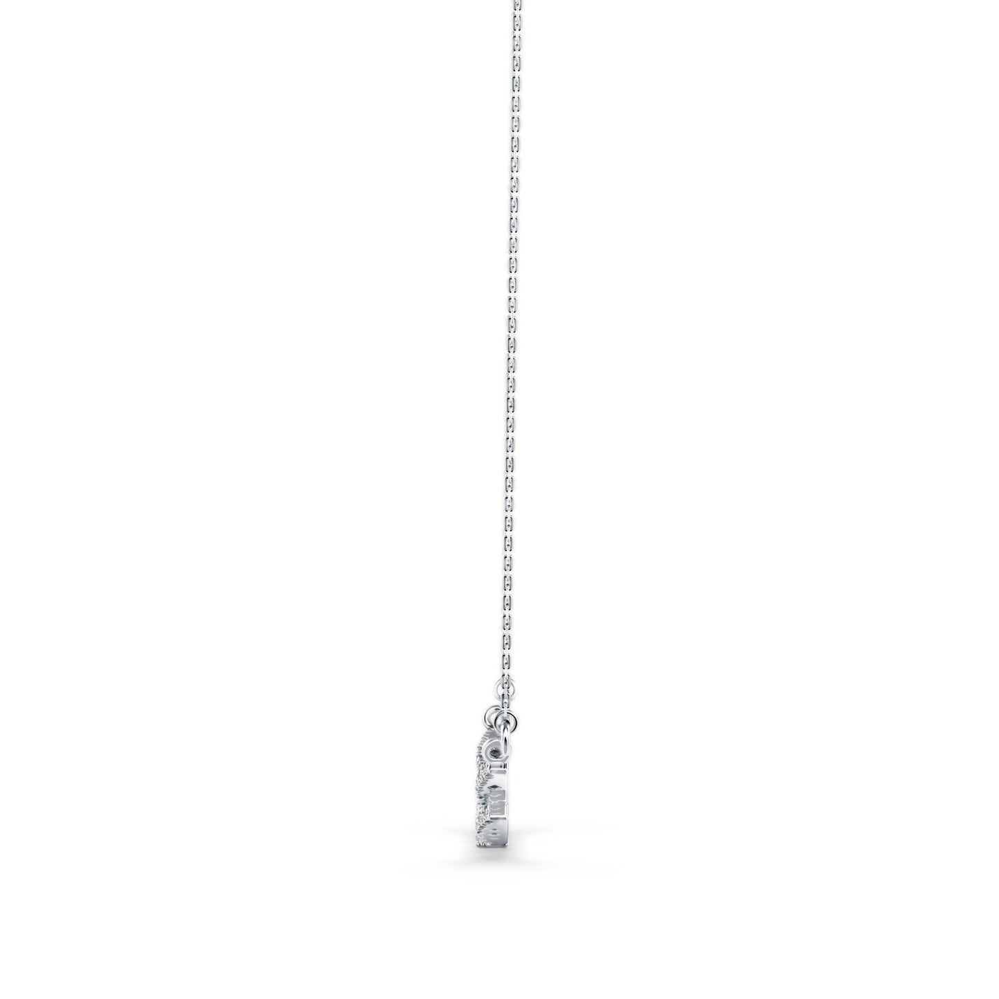 Radiant Starburst Pendant Platinum