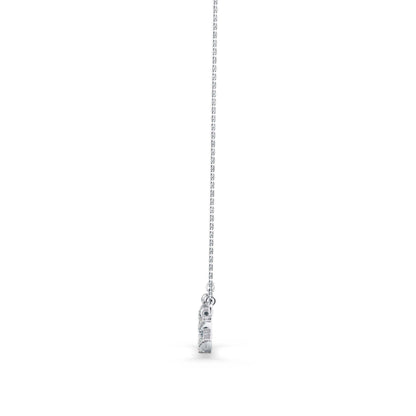 Radiant Starburst Pendant Platinum