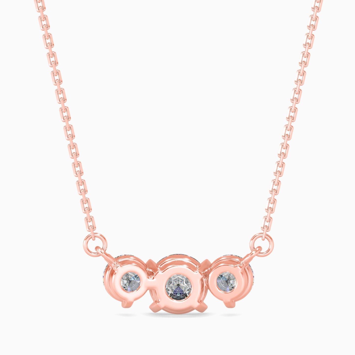 Martina Diamond Solitaire Pendant Rose Gold