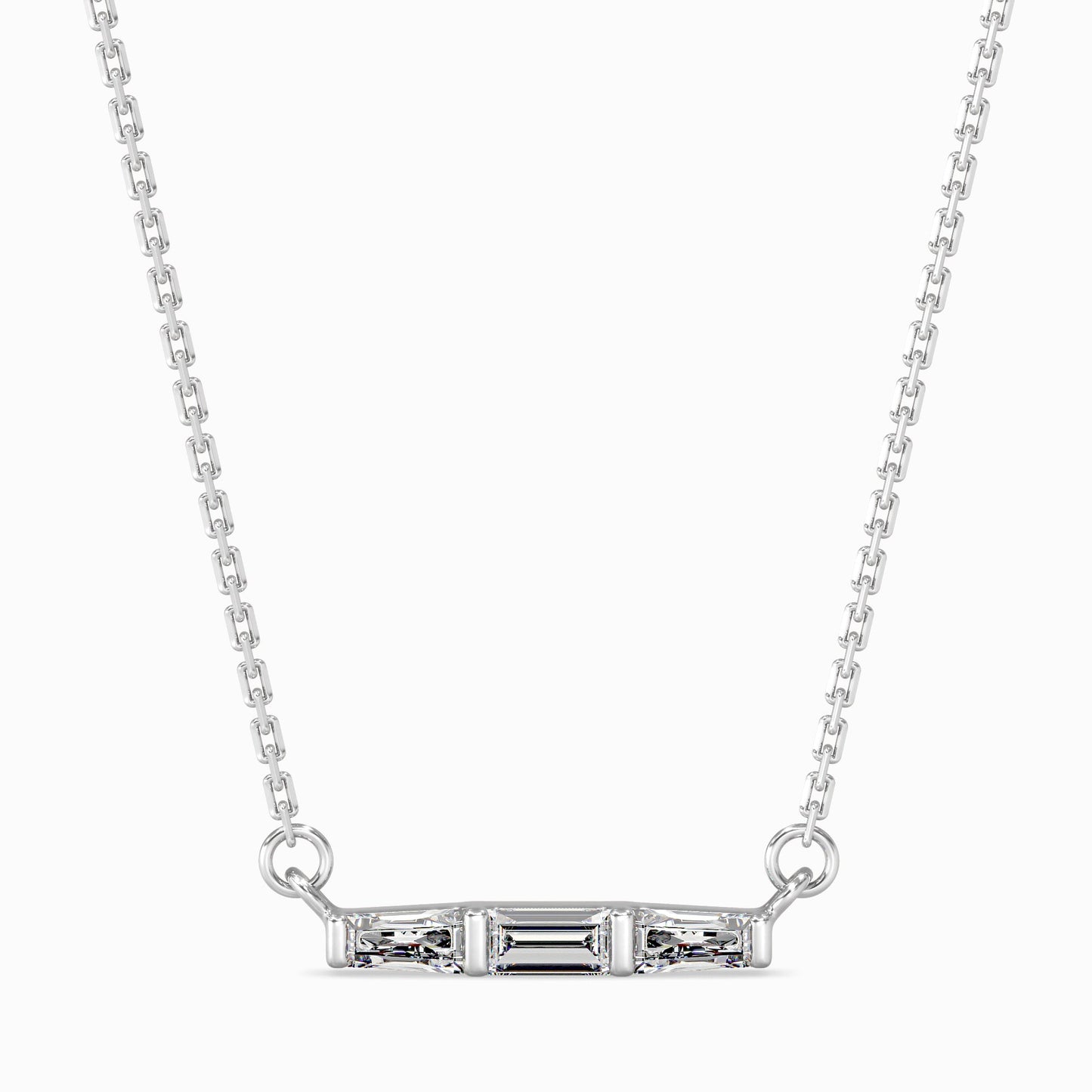 Hera Diamond Solitaire Pendant Platinum