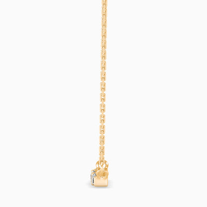 Hera Diamond Solitaire Pendant Yellow Gold