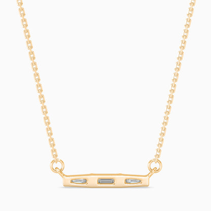 Hera Diamond Solitaire Pendant Yellow Gold