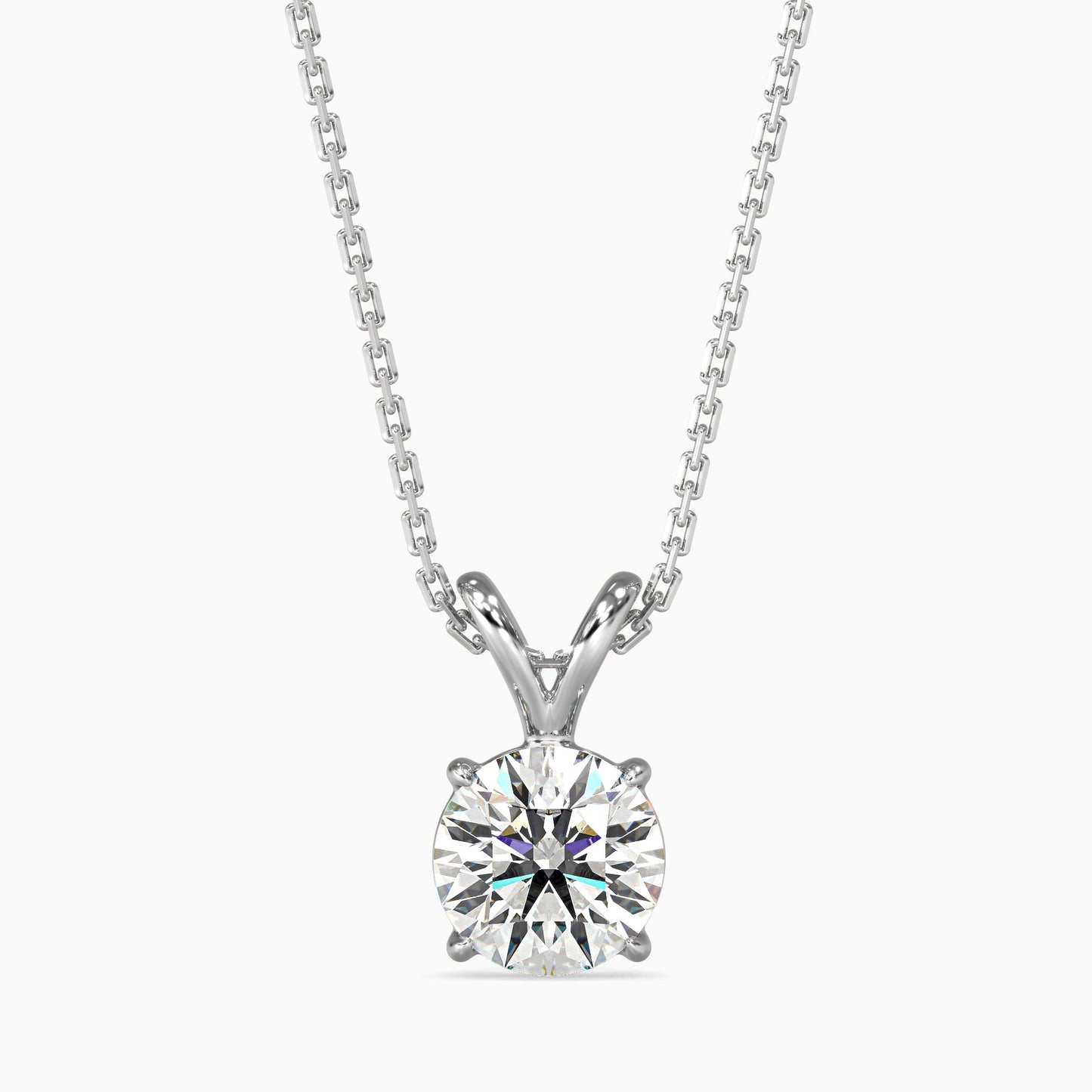 Brilliance Blooms Diamond Pendant Platinum