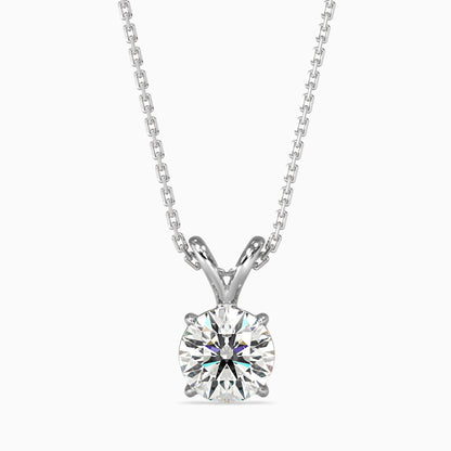 Brilliance Blooms Diamond Pendant Platinum