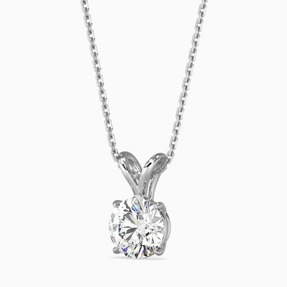 Brilliance Blooms Diamond Pendant White Gold