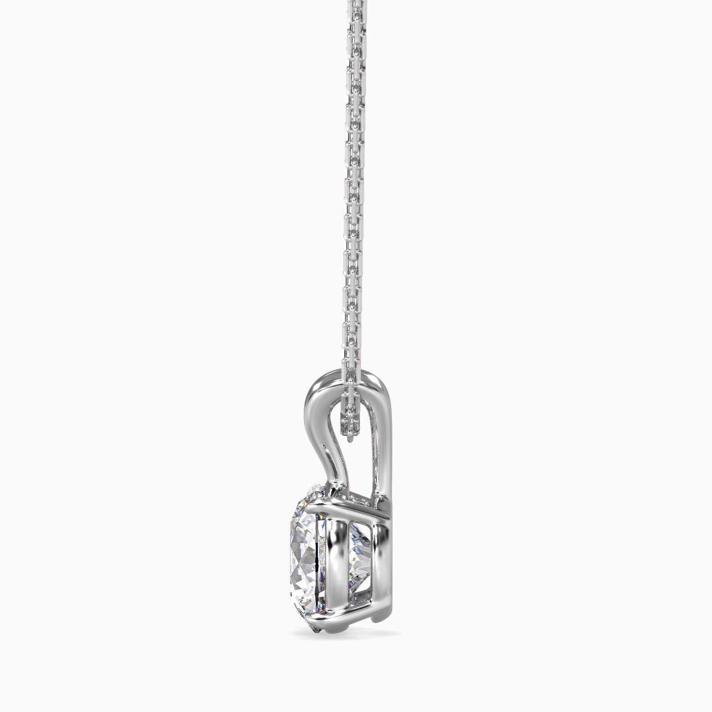 Brilliance Blooms Diamond Pendant Platinum