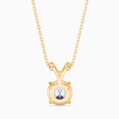 Brilliance Blooms Diamond Pendant Yellow Gold