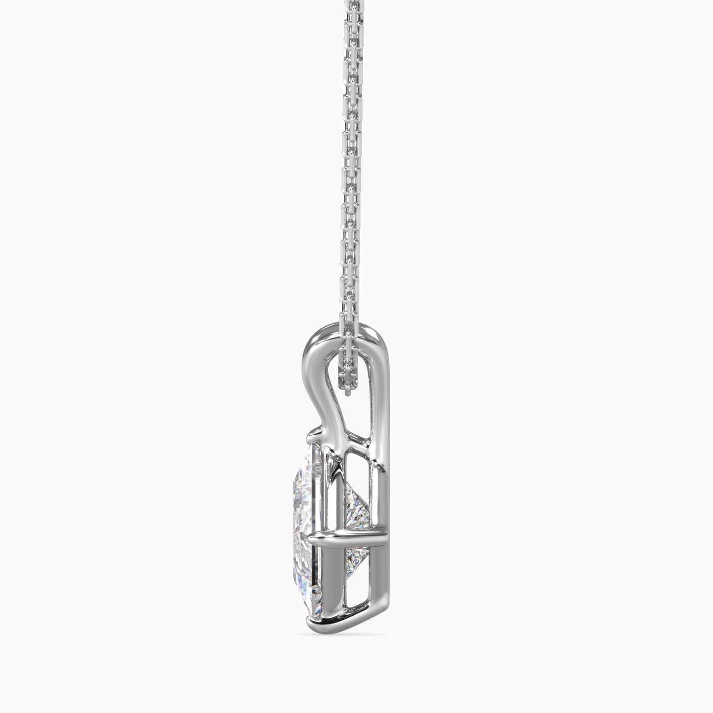 Eternal Elegance Solitaire Pendant Platinum