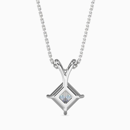 Eternal Elegance Solitaire Pendant Platinum