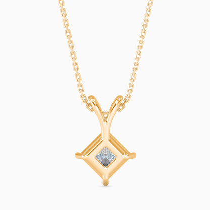 Eternal Elegance Solitaire Pendant Yellow Gold