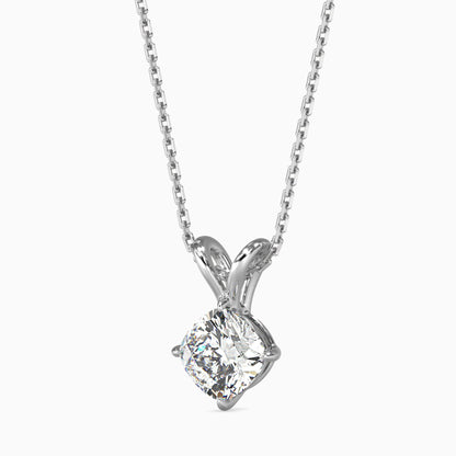 Shimmering Moondrops Diamond Pendant Platinum