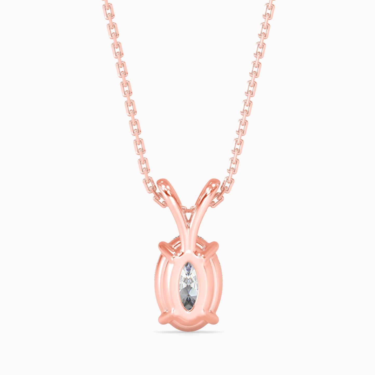 Enchanted Eclipses Solitaire Pendant Rose Gold