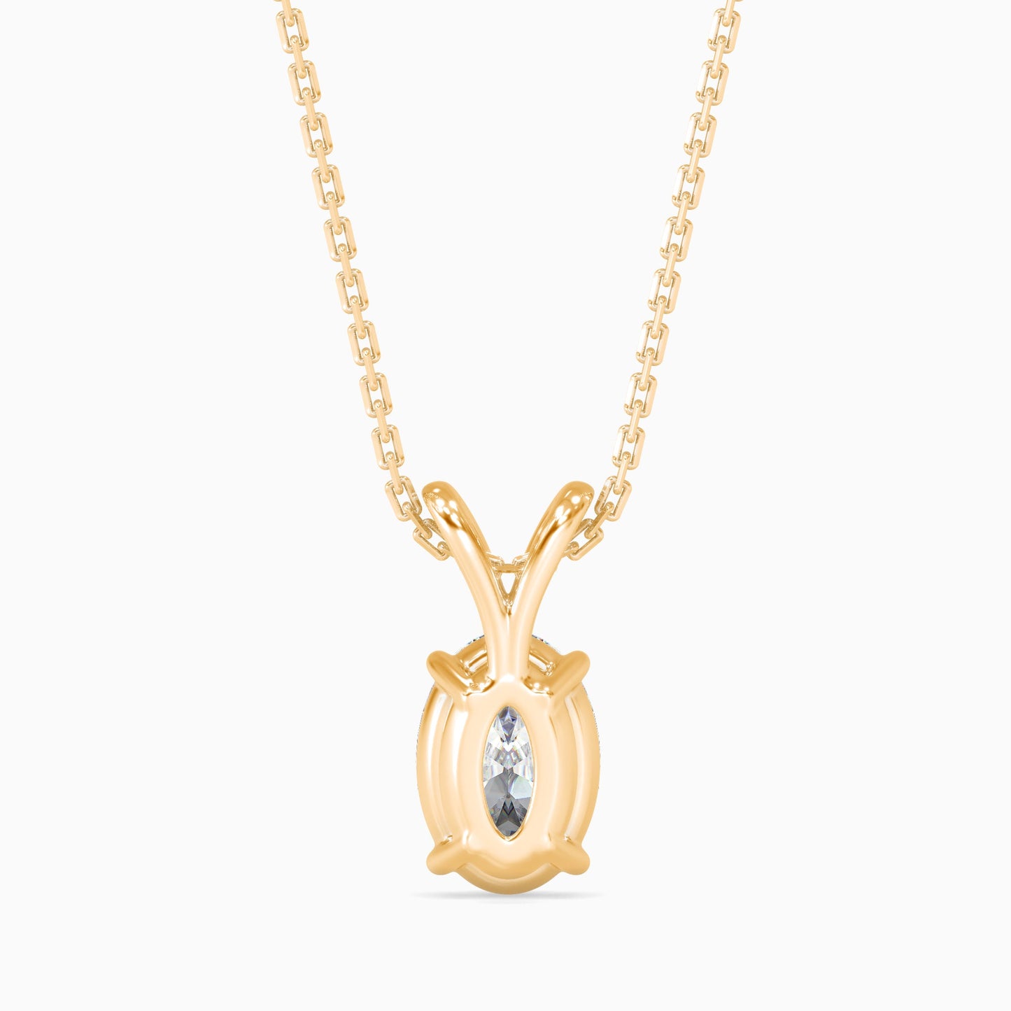 Enchanted Eclipses Solitaire Pendant Yellow Gold