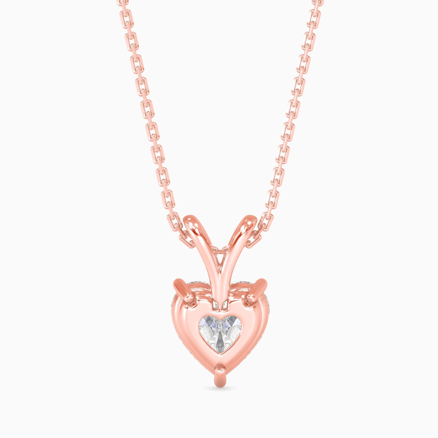 Timeless Twinkles Solitaire Pendant Rose Gold