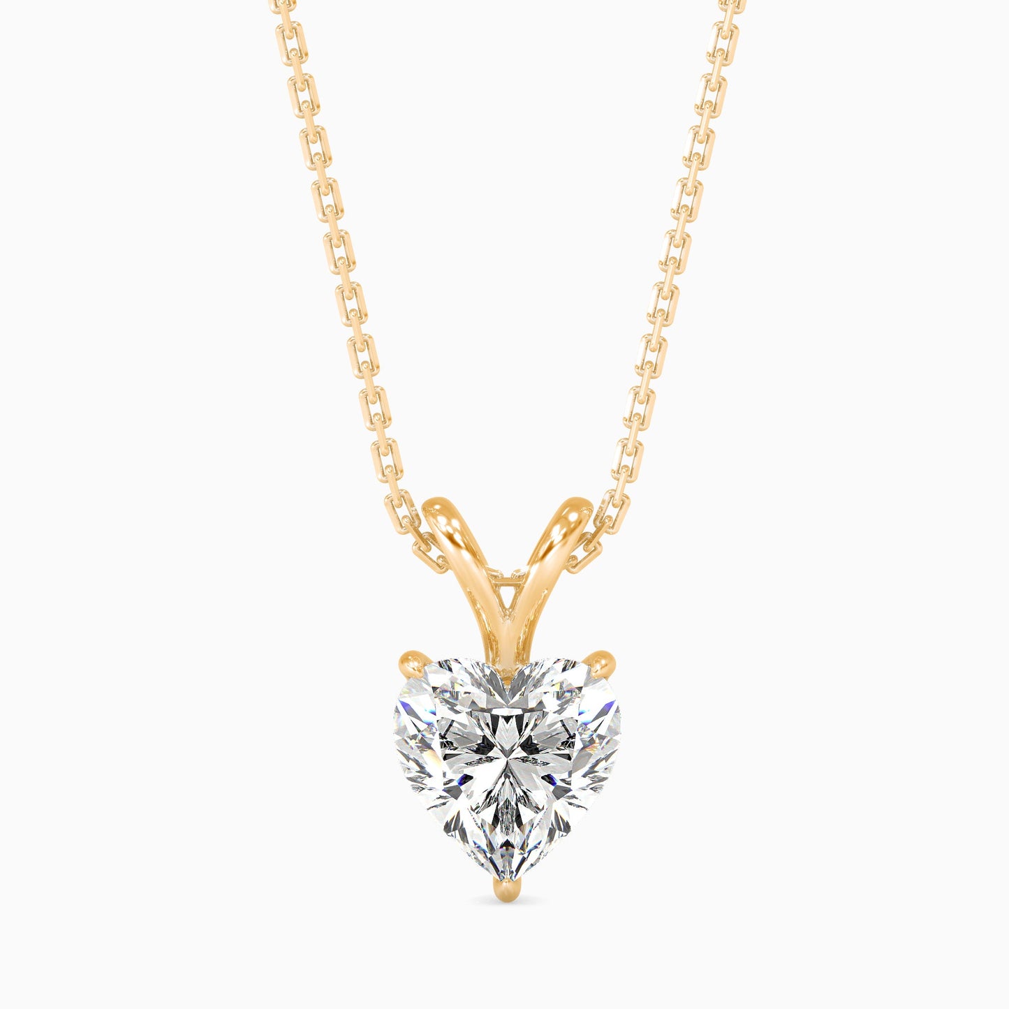 Timeless Twinkles Solitaire Pendant Yellow Gold