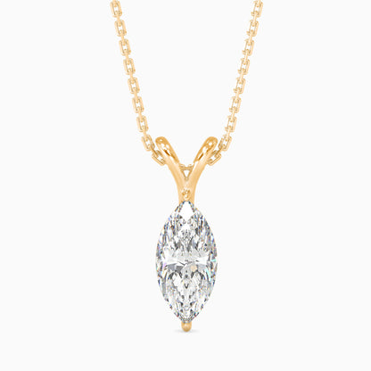 Celestial Sparklers Solitaire Pendant Yellow Gold