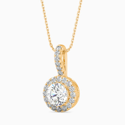 Diamond Delights Solitaire Pendant Yellow Gold