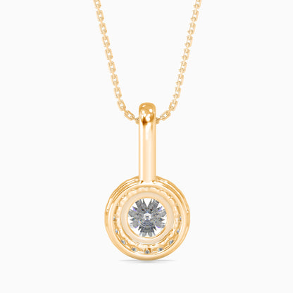 Diamond Delights Solitaire Pendant Yellow Gold