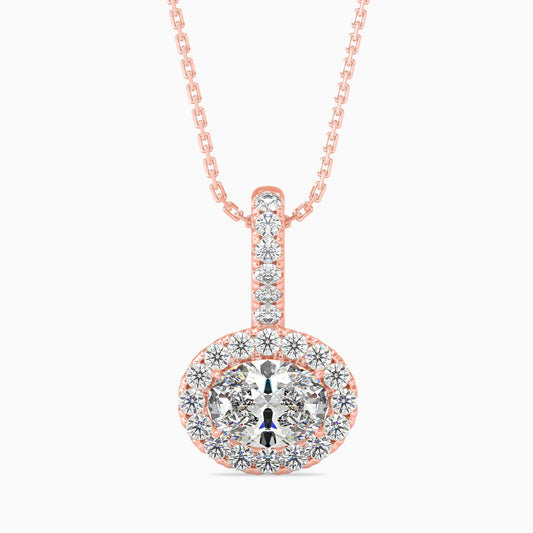 Twinkle Treasures Solitaire Pendant Rose Gold