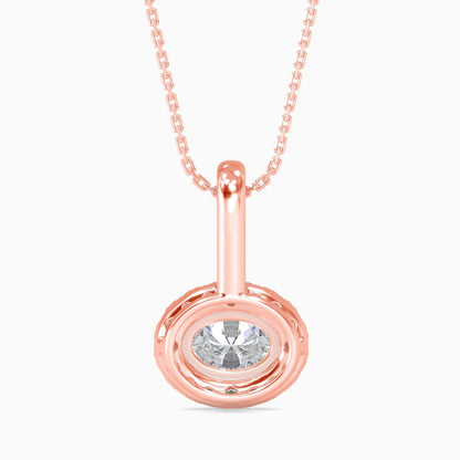 Twinkle Treasures Solitaire Pendant Rose Gold