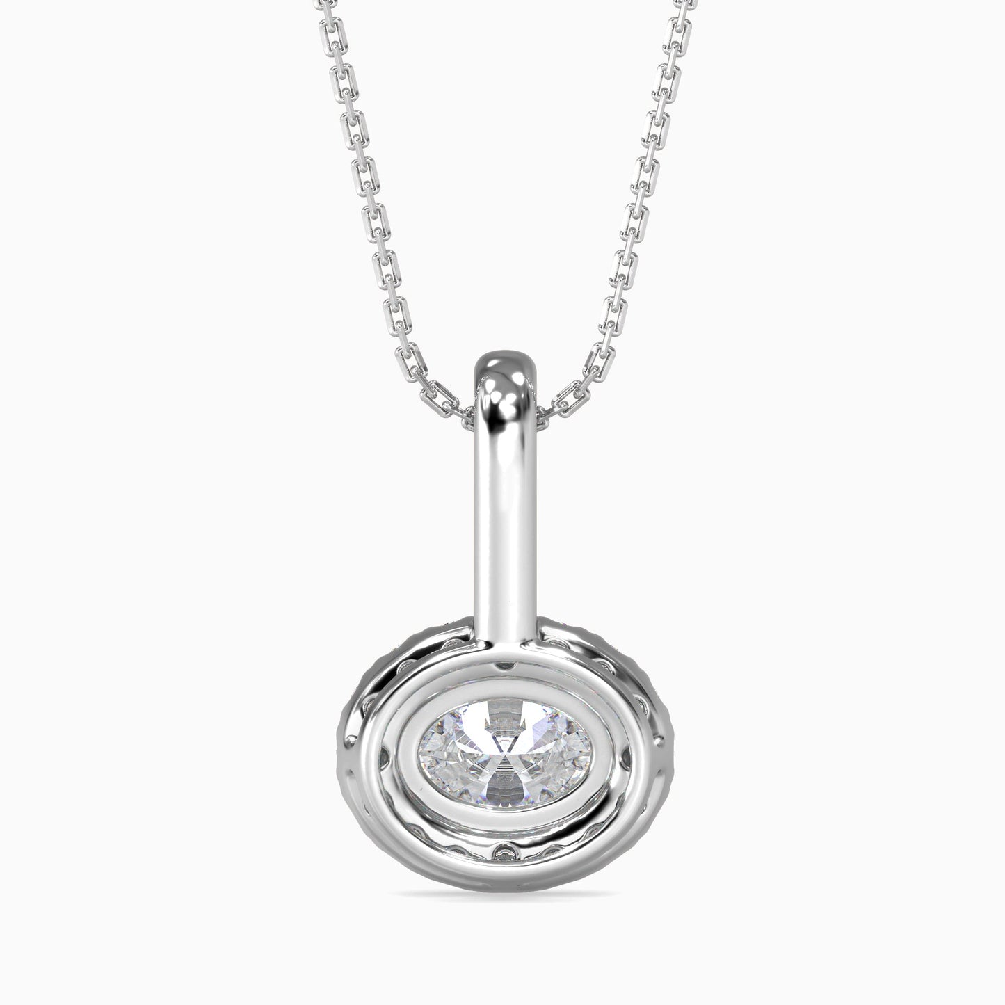 Twinkle Treasures Solitaire Pendant Platinum