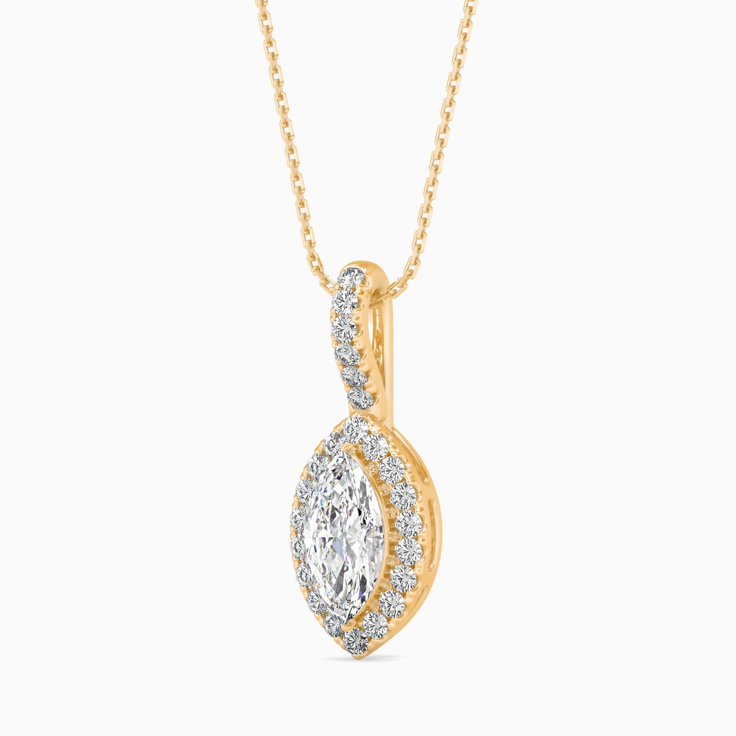 Diamond Dreams Solitaire Pendant Yellow Gold