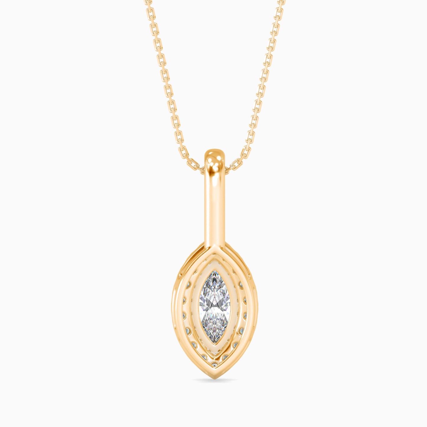 Diamond Dreams Solitaire Pendant Yellow Gold