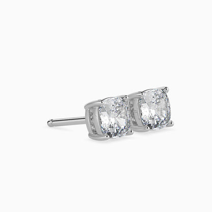 Shimmering Moondrops Diamond Earring Platinum