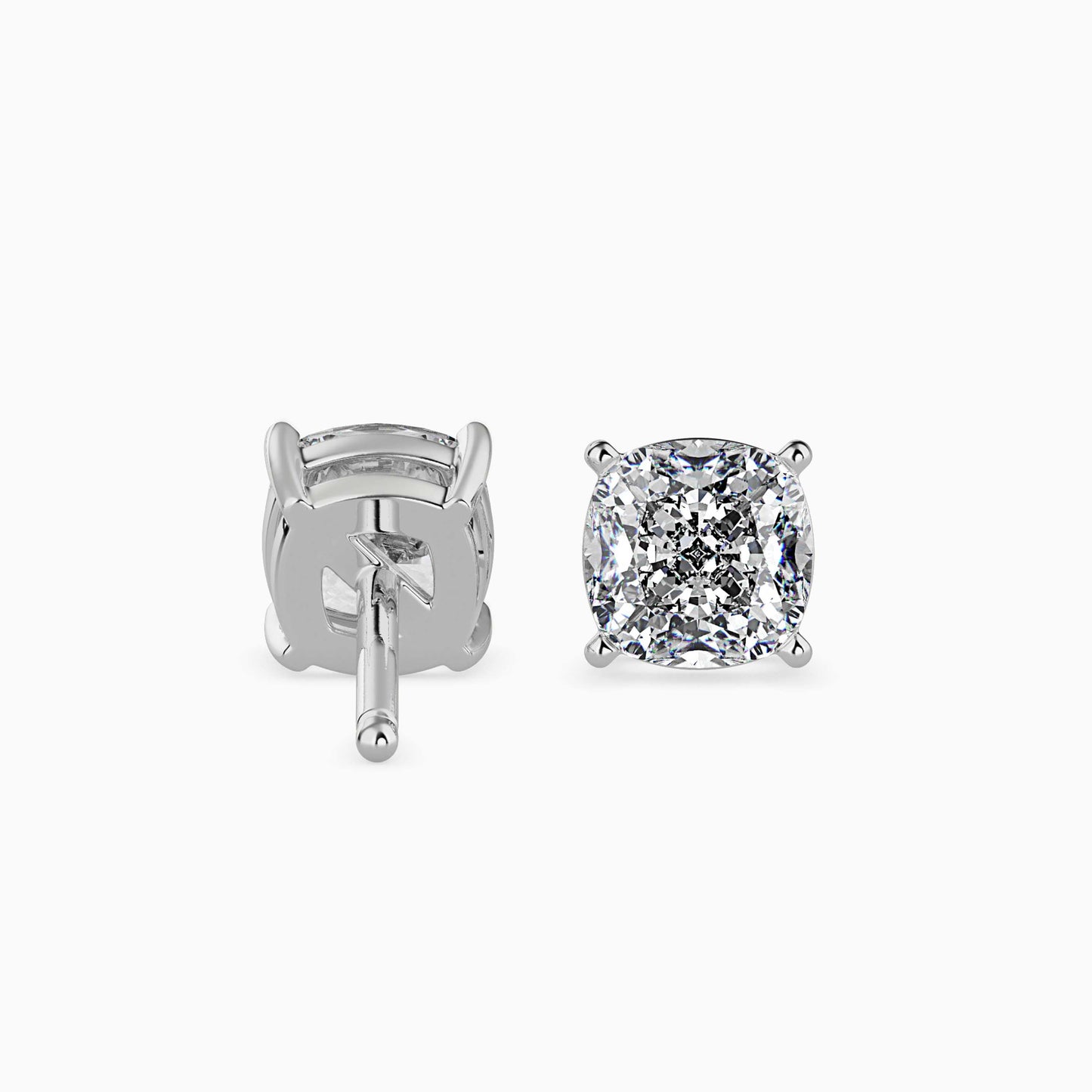 Shimmering Moondrops Diamond Earring Platinum