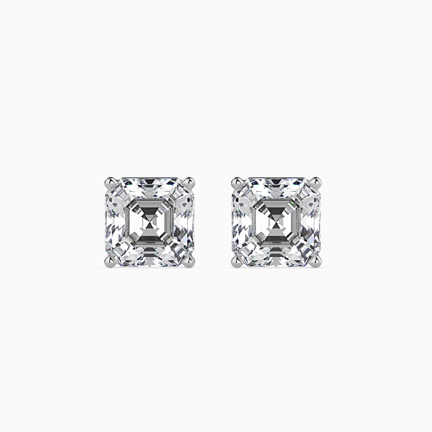 Ethereal Orbs Solitaire Earring Platinum