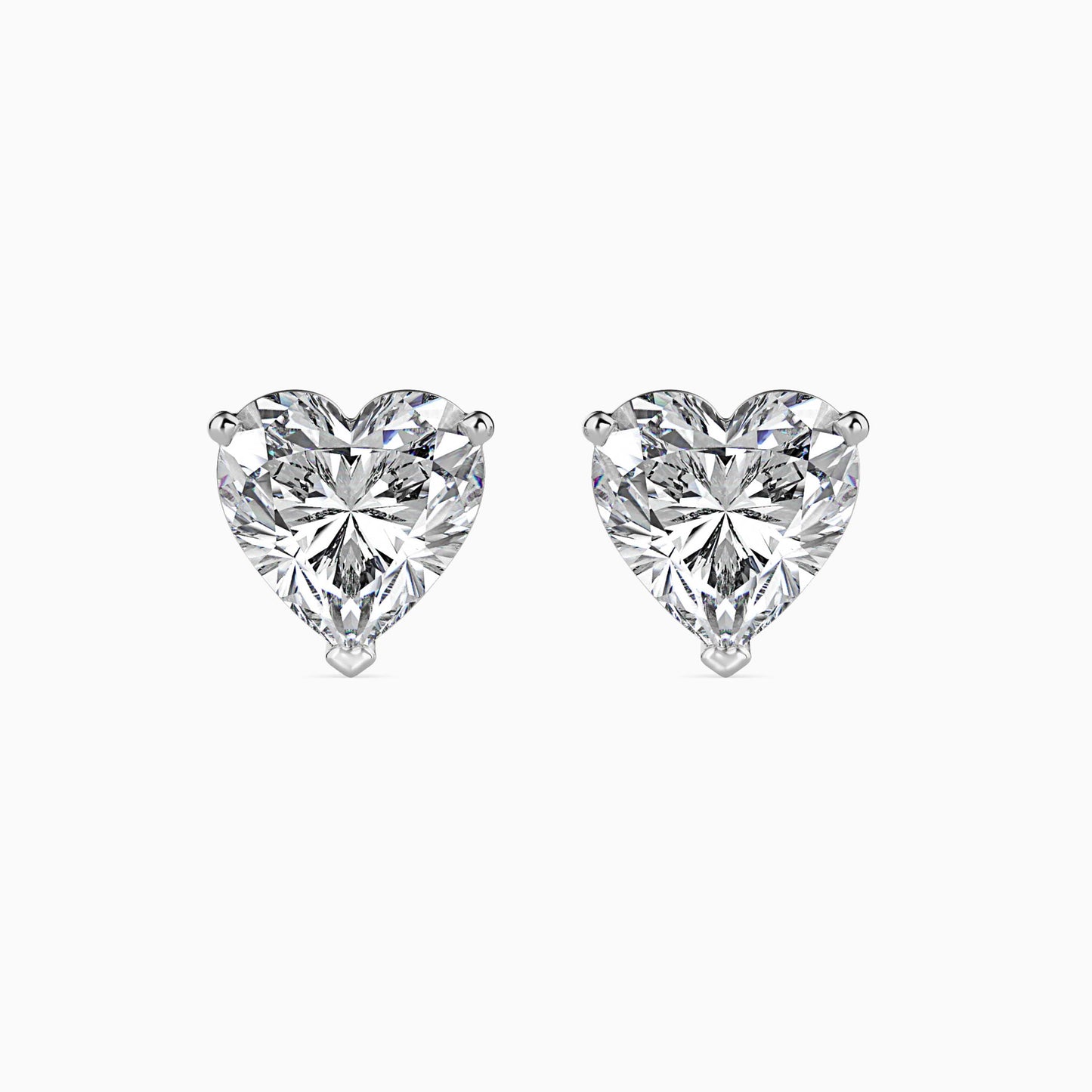 Timeless Twinkles Solitaire Earring Platinum