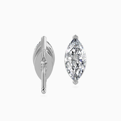 Celestial Sparklers Solitaire Earring Platinum