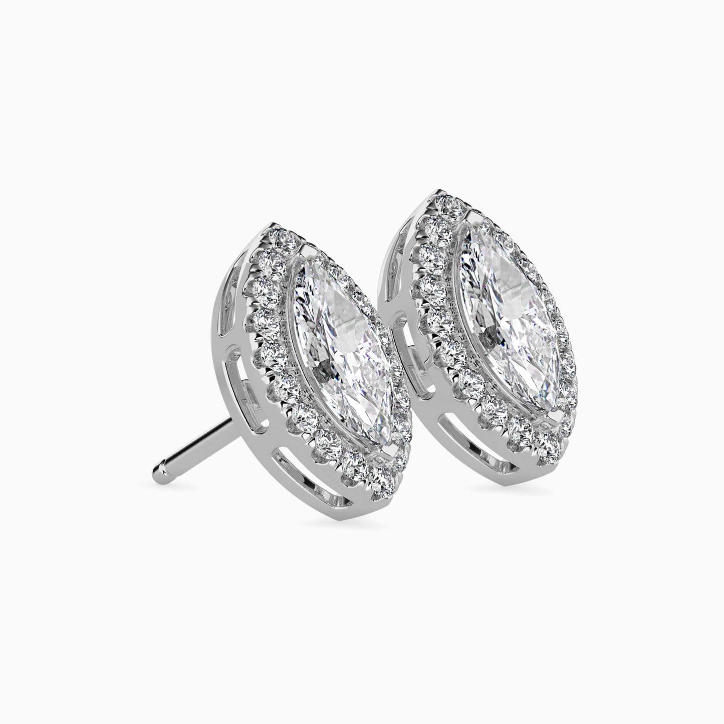 Diamond Dreams Solitaire Earring Platinum