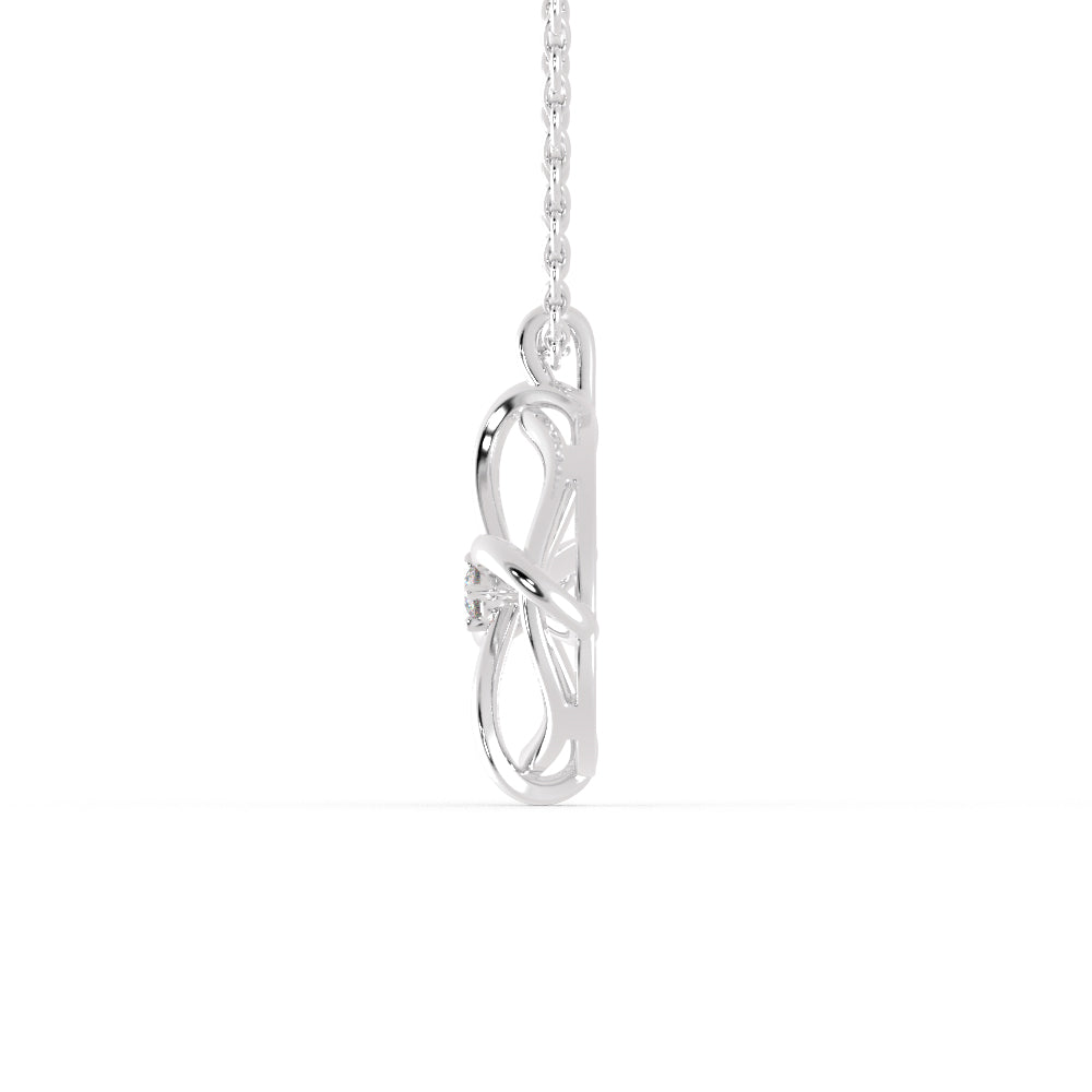 Zodiac Diamond Pendant Platinum