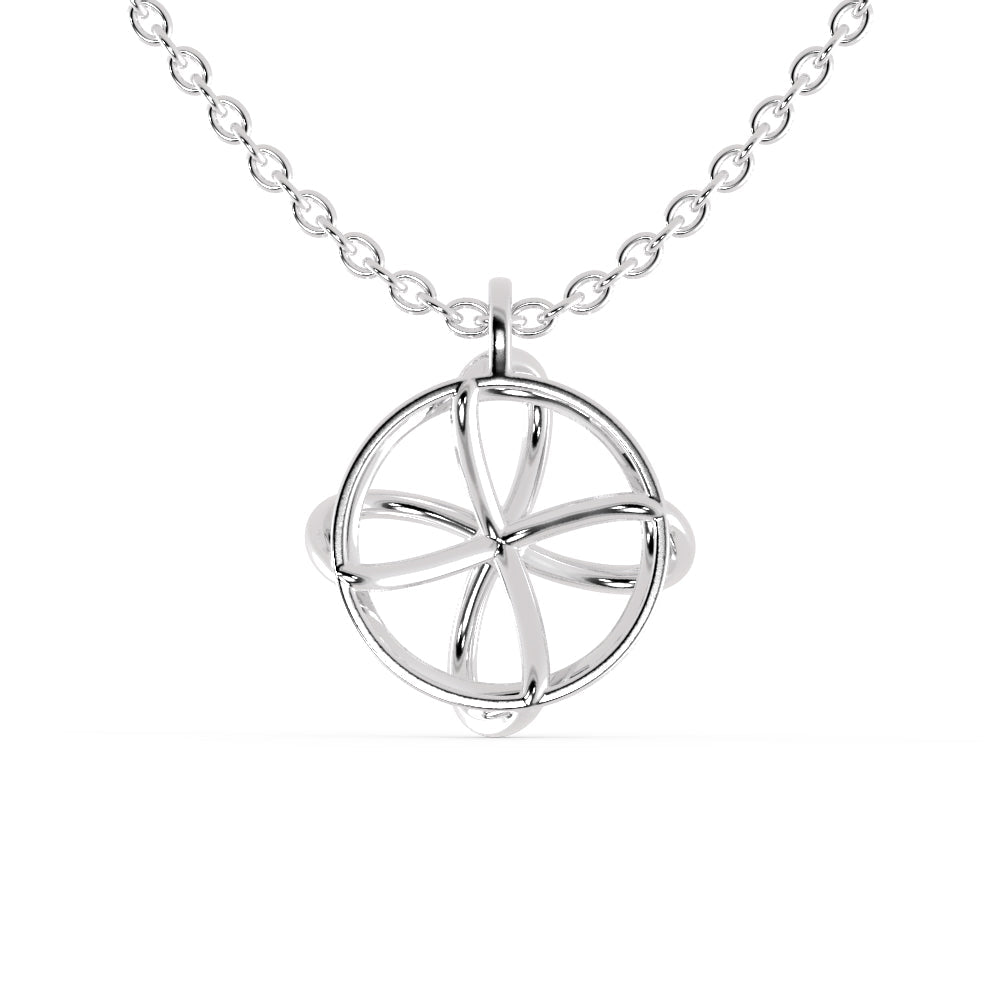 Zodiac Diamond Pendant Platinum