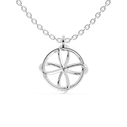 Zodiac Diamond Pendant Platinum