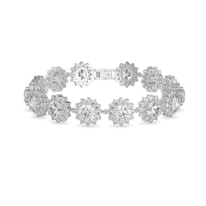 Luscious Diamond Tennis Bracelet Platinum