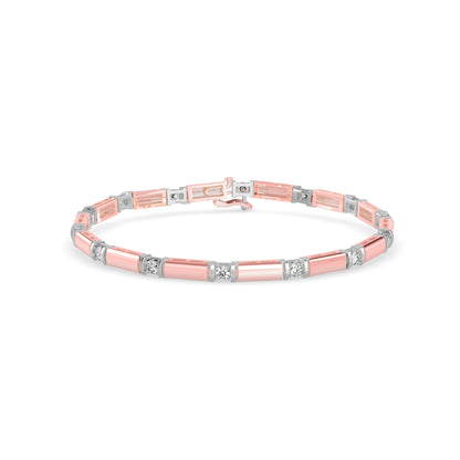 Moira Diamond Tennis Bracelet Rose Gold