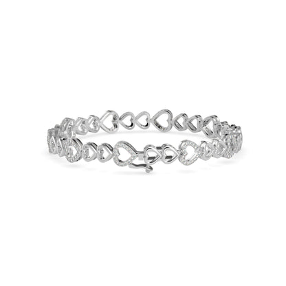 Firm Diamond Bracelet White Gold
