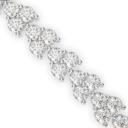 Myraid Diamond Tennis Bracelet Platinum