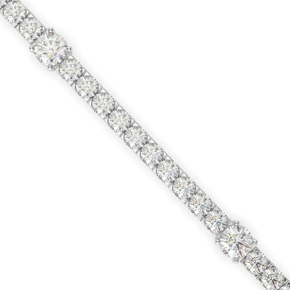 Ingenuous Diamond Tennis Bracelet Platinum
